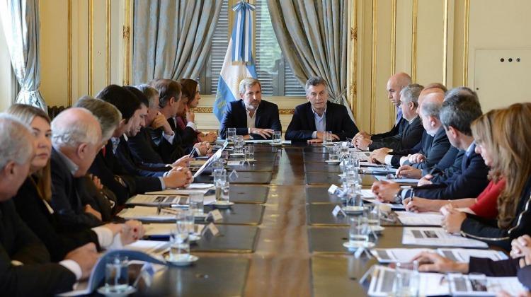 Resultado de imagen para argentina acuerdo gobierno gobernadores