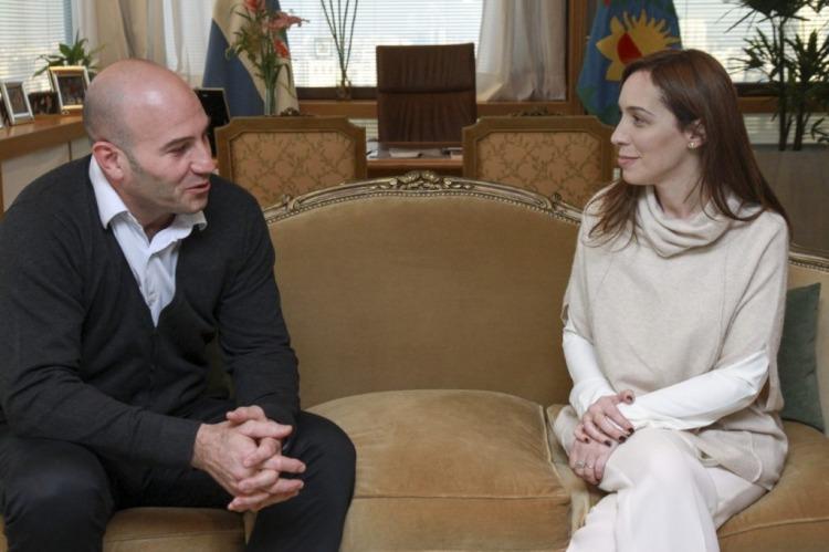 Martiniano Molina (Quilmes) y María Eugenia Vidal