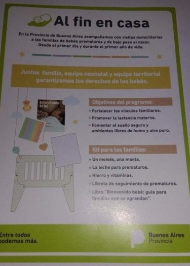 Banner del programa "Al fin en casa". Banner del programa "Al fin en casa".