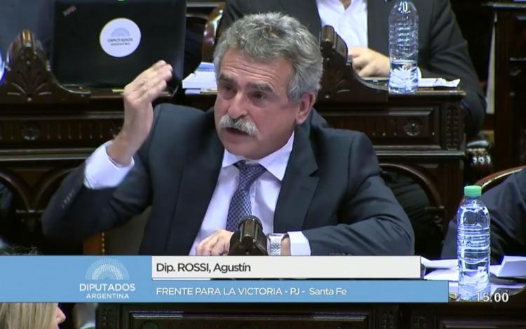 Duro cruce de acusaciones entre los diputados Rossi y Carrió