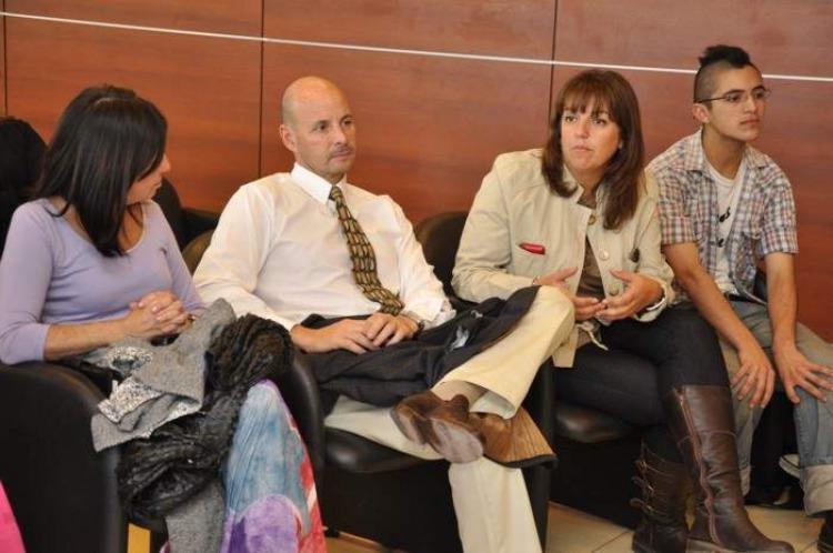 ​Carlos Falistocco (segundo de izquierda a derecha)