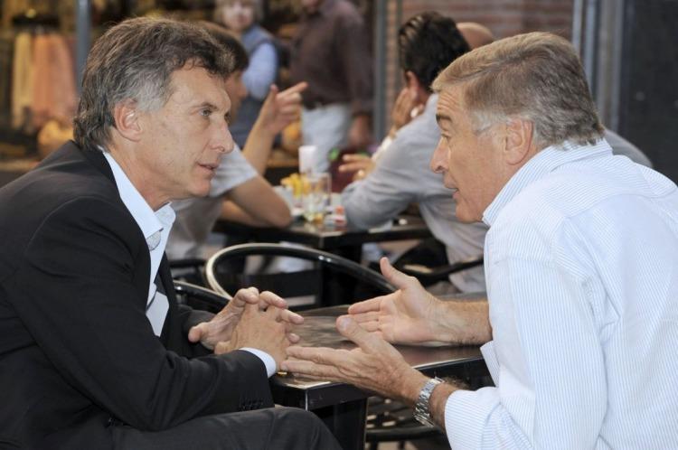 Macri y Aguad.