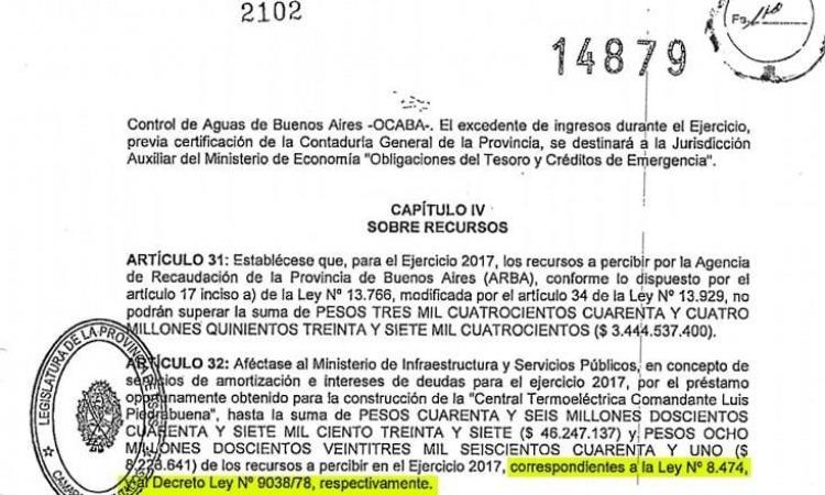 Presupuesto 2017, con los impuestos que Vidal festejó eliminar