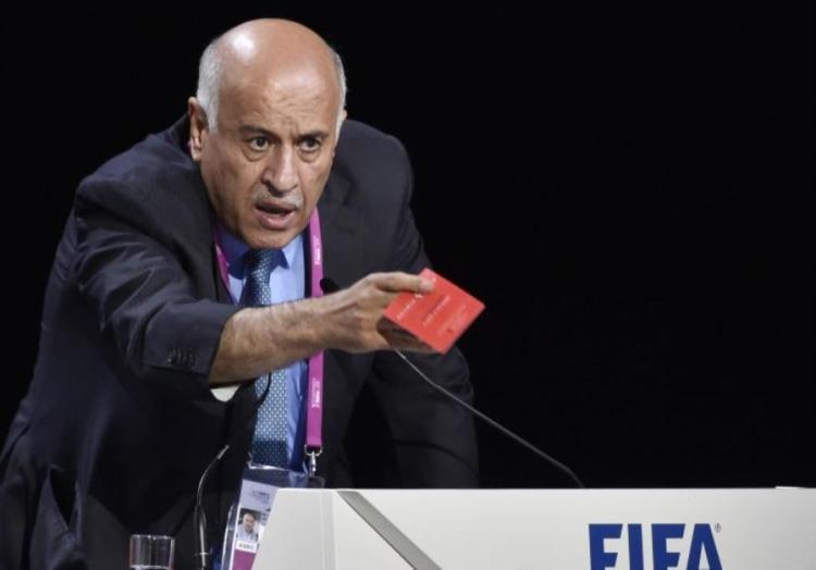 Jibril Rajoub, presidente de la Asociación Palestina de Fútbol