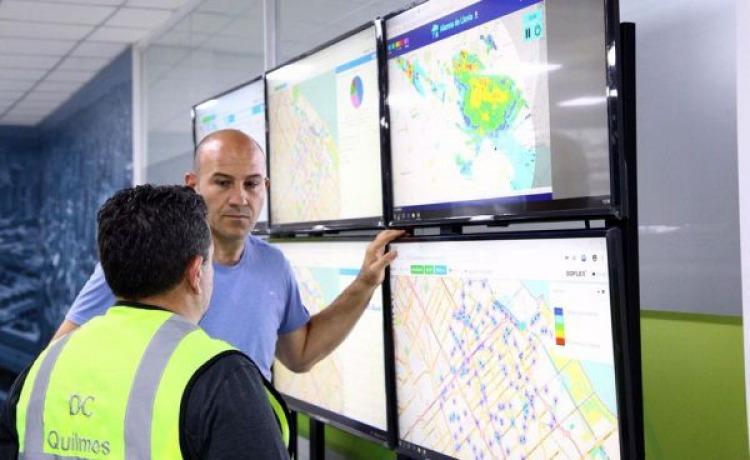 Molina, monitoreando las inundaciones