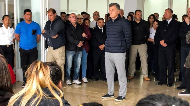 Macri, ante el repudio de los familiares de los tripulantes del San Juan