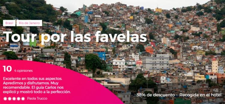 Tours por la Rocinha para los turistas, la industria de la miseria que quiere Martiniano