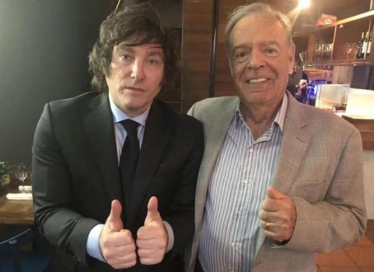 Milei y Roque Fern&aacute;ndez