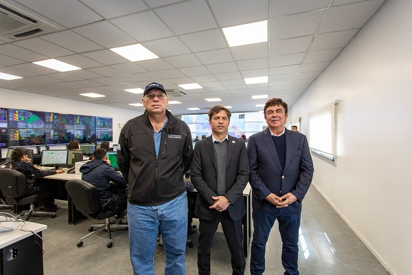 Kicillof se reunió con Berni y Espinoza para acordar medidas de mayor seguridad en La Matanza