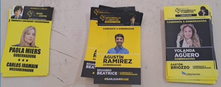 Los candidatos de Milei en San Juan no llegaron a 4% y siguen los malos  resultados antes de las PASO - Poltica Argentina