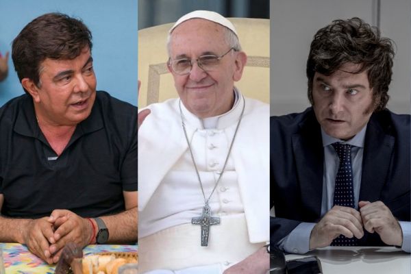 Espinoza repudió a Milei: "Faltar el respeto al Papa es como manchar la bandera argentina"