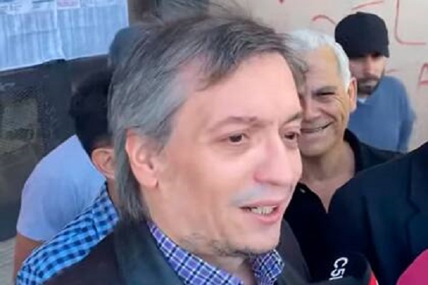 Máximo Kirchner emitió su voto: Es bueno elegir, más en esta fecha