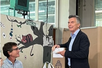 Mauricio Macri: "Espero que vengan a votar, que nadie se resigne"