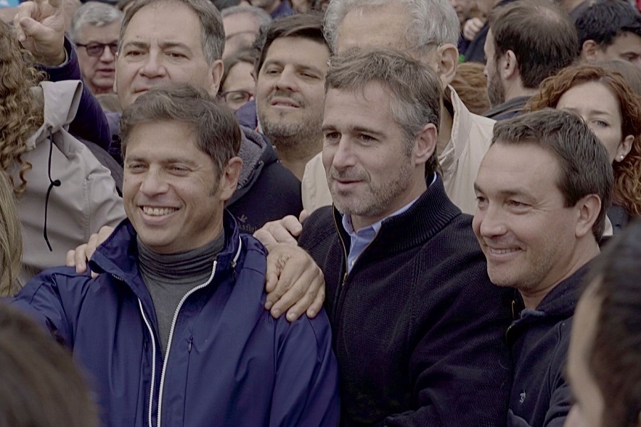 Achával marchó junto a Kicillof y los trabajadores en un nuevo Día del Trabajador