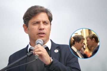 Kicillof sobre la agresión a Manes: "Un nuevo espectáculo de un Presidente que desprecia la democracia"