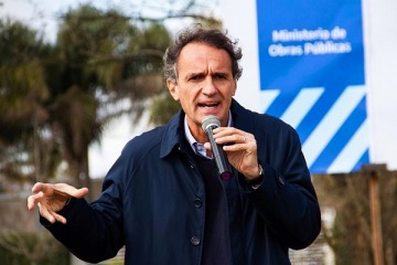 Gabriel Katopodis advirtió que no hacer obra pública es "hipotecar el futuro" del país