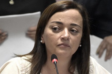 Cecilia Moreau acusó a Milei de violencia simbólica contra Ian Moche: "Hay que ponerle un límite"
