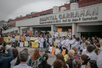 Residentes del Garrahan aseguran que no recibieron ninguna oferta