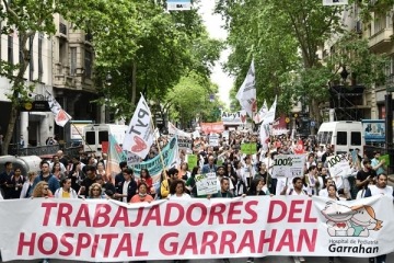 Trabajadores del Garrahan anunciaron una nueva movilización