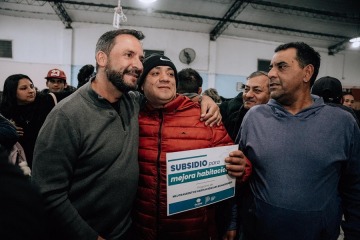 Mejoras Habitacionales: se entregaron más de 250 subsidios a familias escobarenses