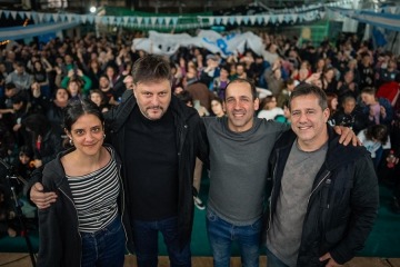 Santoro respaldó las candidaturas de Recalde e Itai