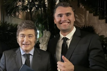 Milei se comparó con el activista asesinado Charlie Kirk