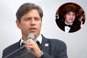 Kicillof revitalizó sus críticas a la economía de Milei y cuestionó la "exclusión" de gobernadores peronistas
