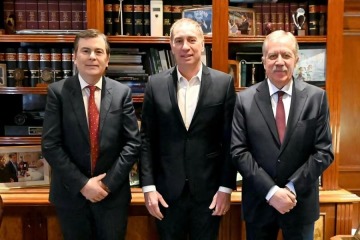 Santilli se reunió con Zamora en Santiago del Estero