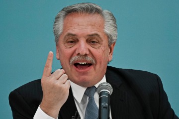 Reapareci&oacute; Alberto Fern&aacute;ndez y advirti&oacute; sobre Trump: �Nos estamos aliando con alguien en decadencia�