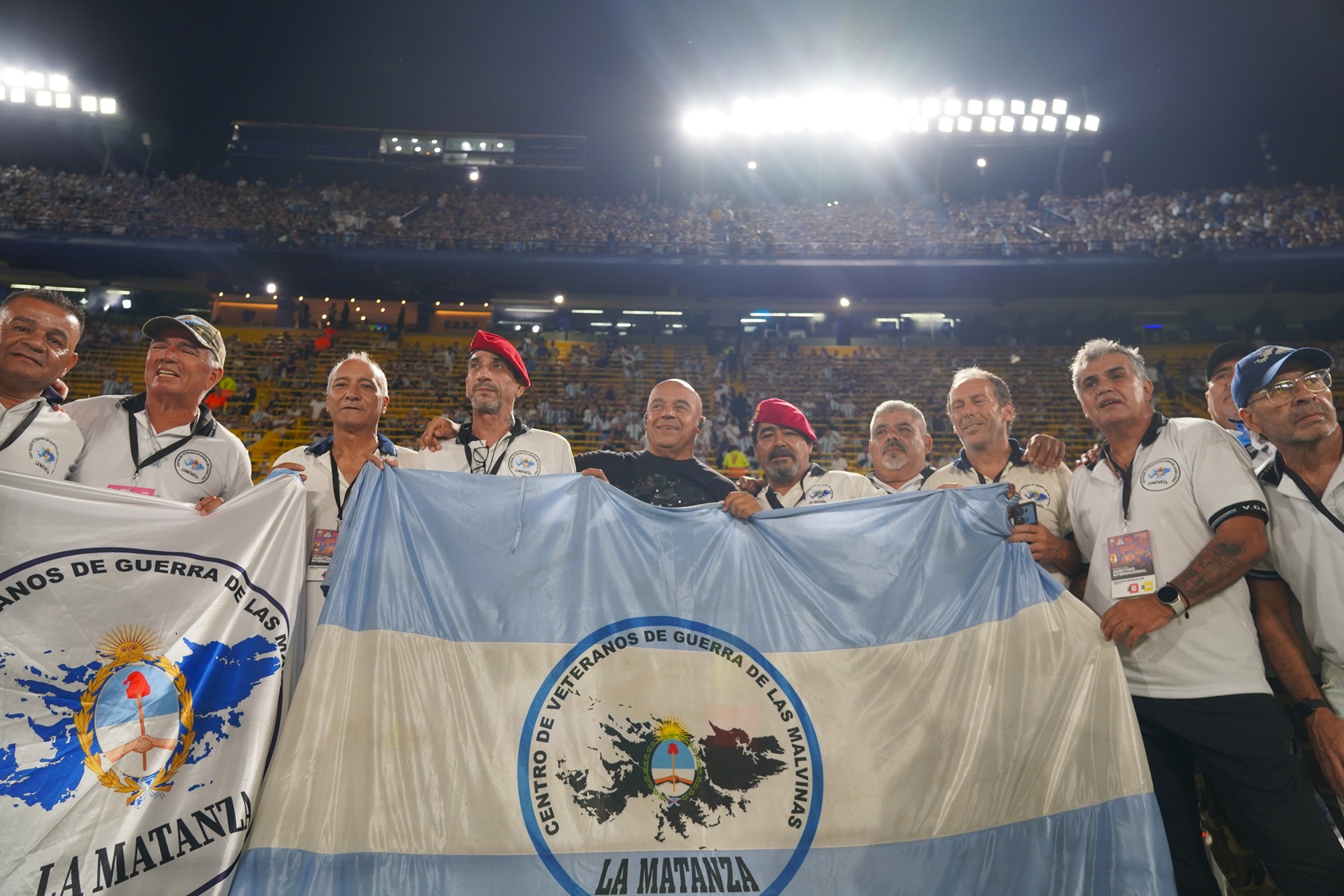 Quién es el veterano de Malvinas referente de La Matanza que emocionó con el himno en Argentina - Zambia