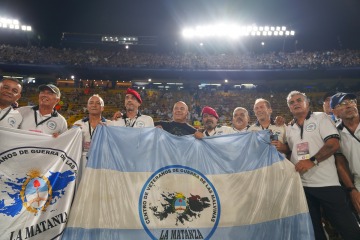 Qui&eacute;n es el veterano de Malvinas referente de La Matanza que emocion&oacute; con el himno en Argentina - Zambia