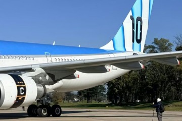 Aerol&iacute;neas present&oacute; el avi&oacute;n de la Selecci&oacute;n para el Mundial 2026