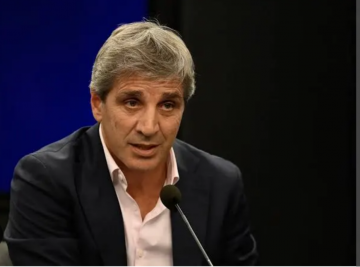 Pese a todos los pron&oacute;sticos, Caputo asegur&oacute; que Milei "ganar&aacute; c&oacute;modamente" la reelecci&oacute;n 
