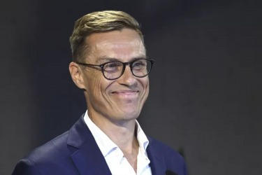 El presidente de Finlandia, Cai-Göran Alexander Stubb El presidente de Finlandia, Cai-Göran Alexander Stubb