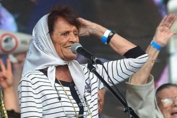 Muri&oacute; Taty Almeida, hist&oacute;rica referente de Madres de Plaza de Mayo