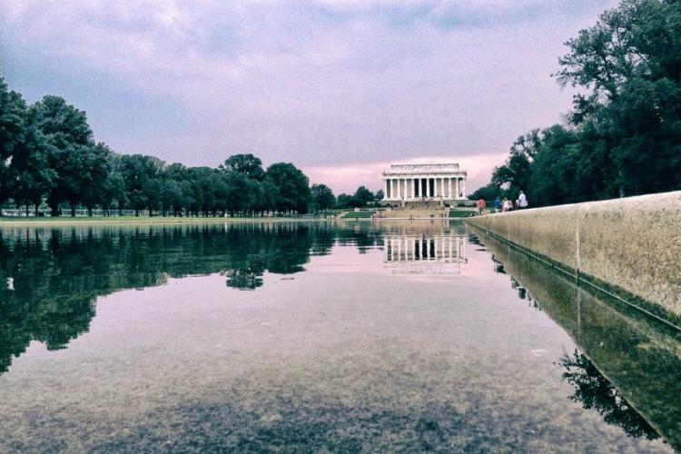 Estanque Reflectante del Monumento a Lincoln.