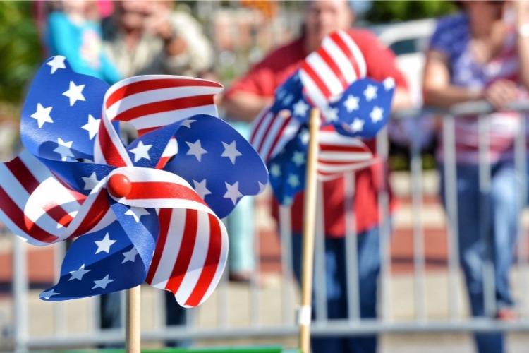 Desfile por el 4 de Julio en Estados Unidos