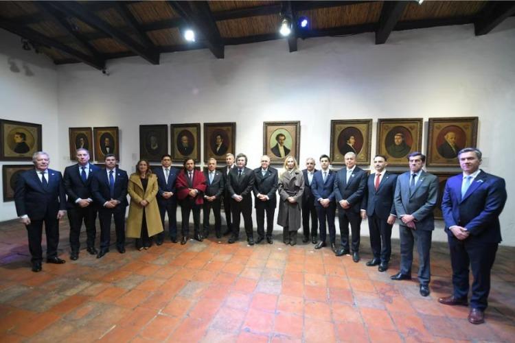 Los gobernadores aliados a Javier Milei
