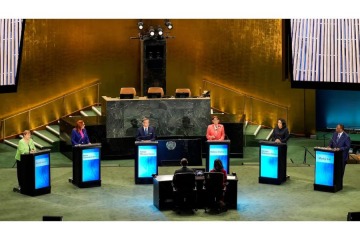 Los candidatos a suceder a Ant&oacute;nio Guterres debatieron en la ONU
