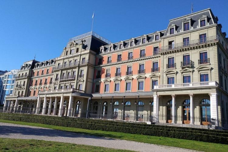 El Palais Wilson, lugar habitual de sesiones del Comit&eacute; de Derechos Humanos.