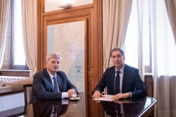 La Pampa: Naci&oacute;n reanud&oacute; el env&iacute;o de fondos previsionales tras la reuni&oacute;n entre Ziliotto y Santilli