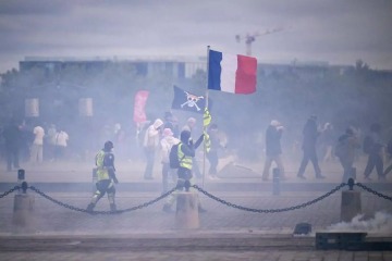 Foto de Una ola de protestas sacudi� Francia por el costo de vida, los salarios y los recortes
