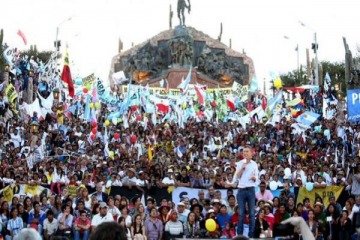 El cierre de campaña de Macri: "El domingo cuento con ustedes"