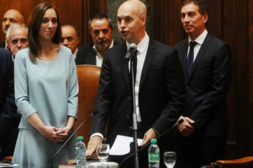 Juró Horacio Rodríguez Larreta como jefe de Gobierno porteño