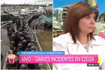 La justificación de Patricia Bullrich al desalojo de Gendarmería en la Ricchieri