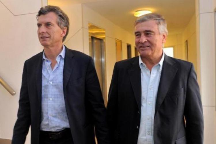 Macri y Aguad.