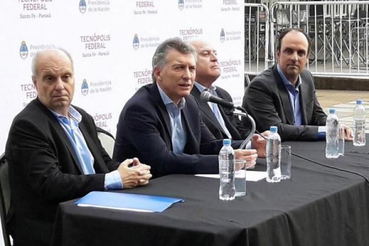 En Santa Fe también se firmó un convenio por Tecnópolis Federal. Foto: Télam.