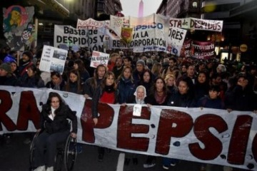 Contra la represión y los despidos: miles se movilizaron en apoyo a los trabajadores de Pepsico