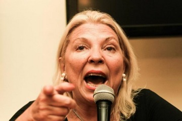 Carrió pidió la impugnación de la candidatura de Menem