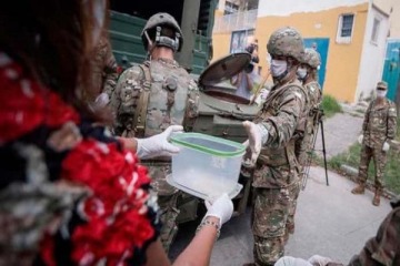 El papel de las fuerzas armadas durante la cuarentena